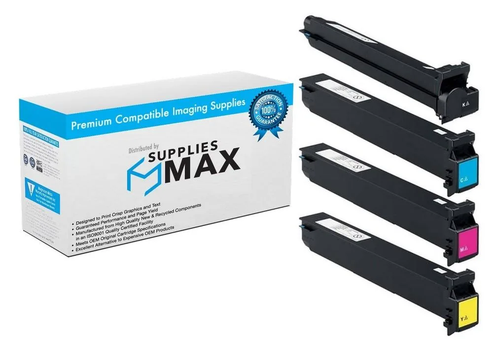 SuppliesMax SuppliesMax TN-312MP toner cartridge combo pack black cyan magenta yellow — product photo