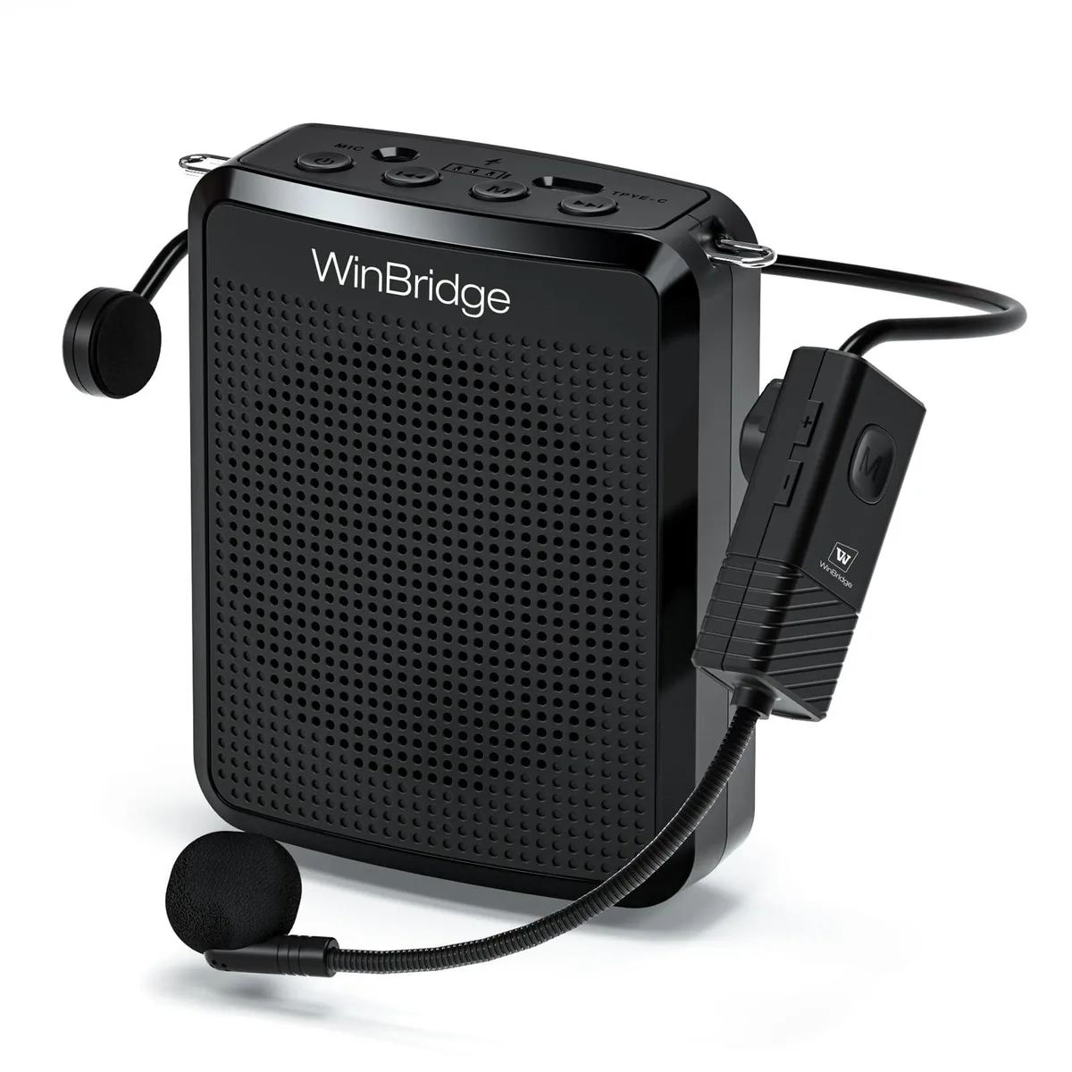 Gemini WB008U UHF Wireless Voice Amplifier 15W 65ft Black — product photo