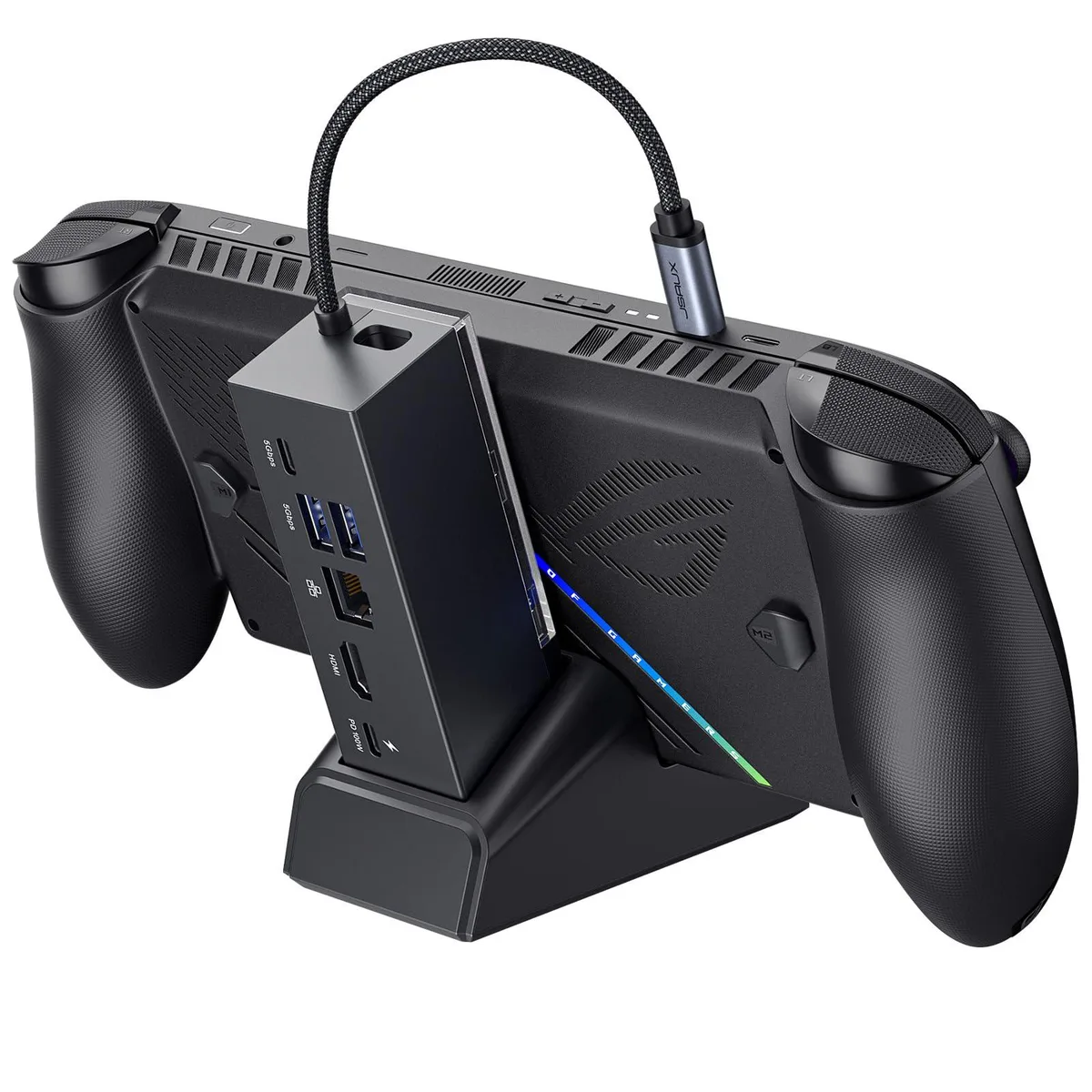 Belkin HB0609 6-in-1 Docking Station Black — product photo