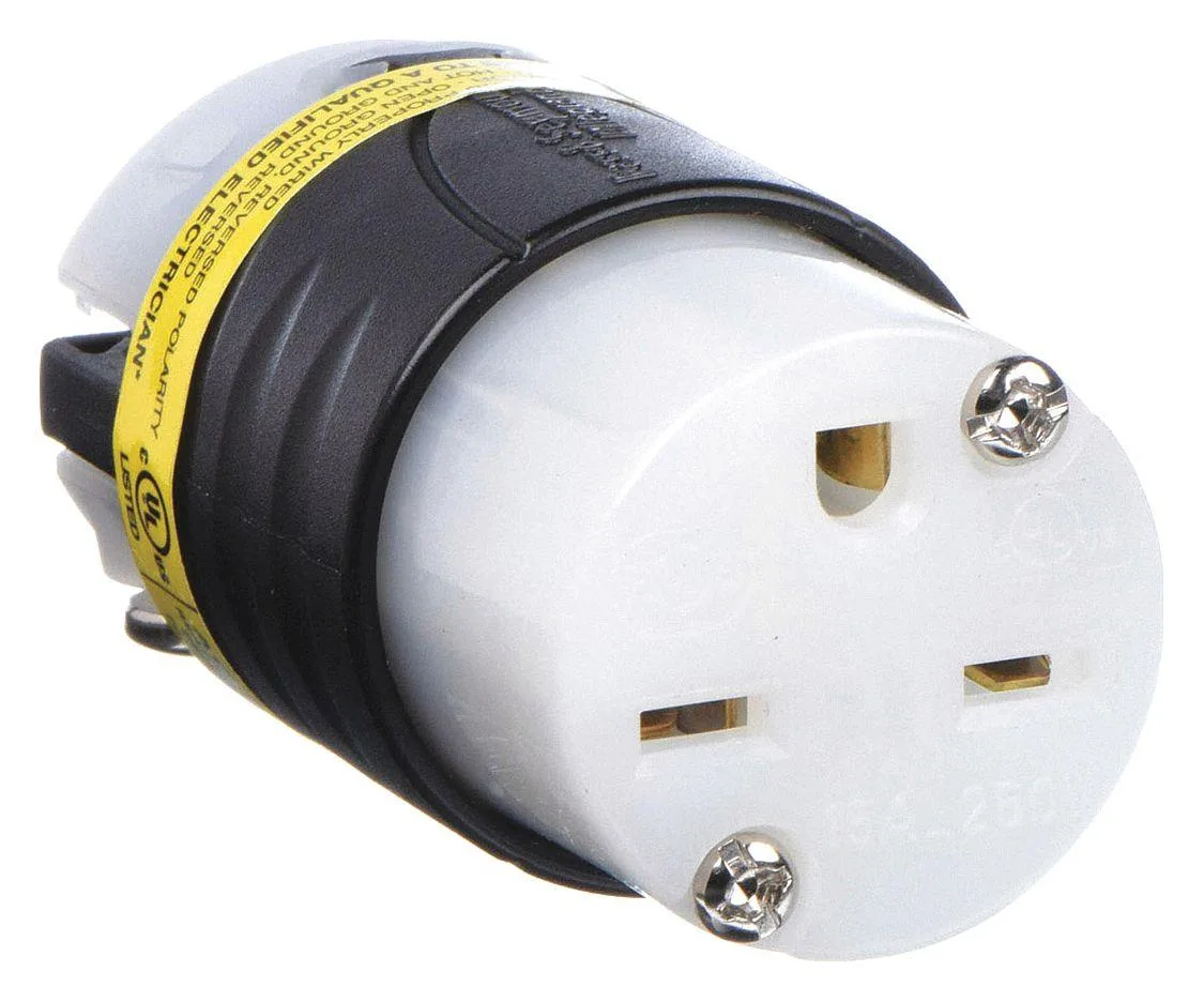 Pass & Seymour Pass & Seymour PS5669XGCM Ground Monitoring Connector 6-15R 15A 250V — product photo