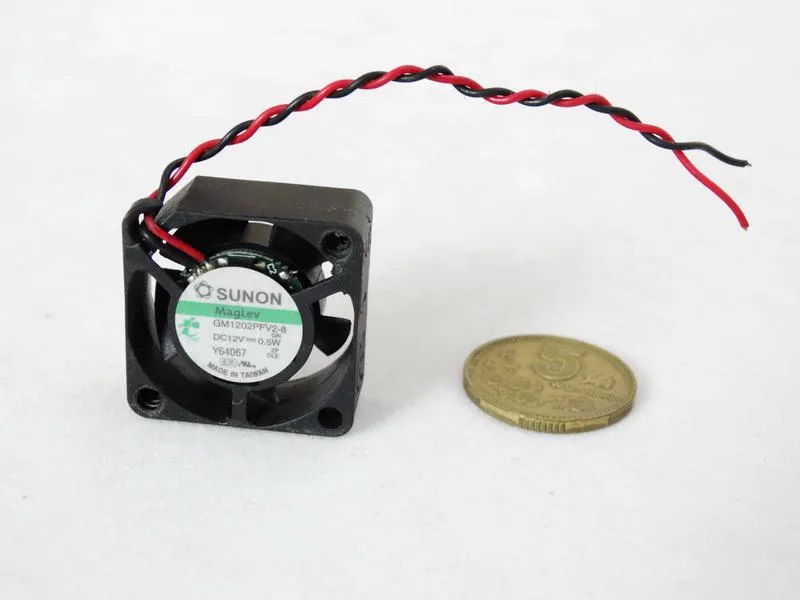 SXDOOL SXDOOL GM1202PFV2-8 Sunon 2510 25x25x10mm 12V 0.5W Maglev Case Fan — product photo