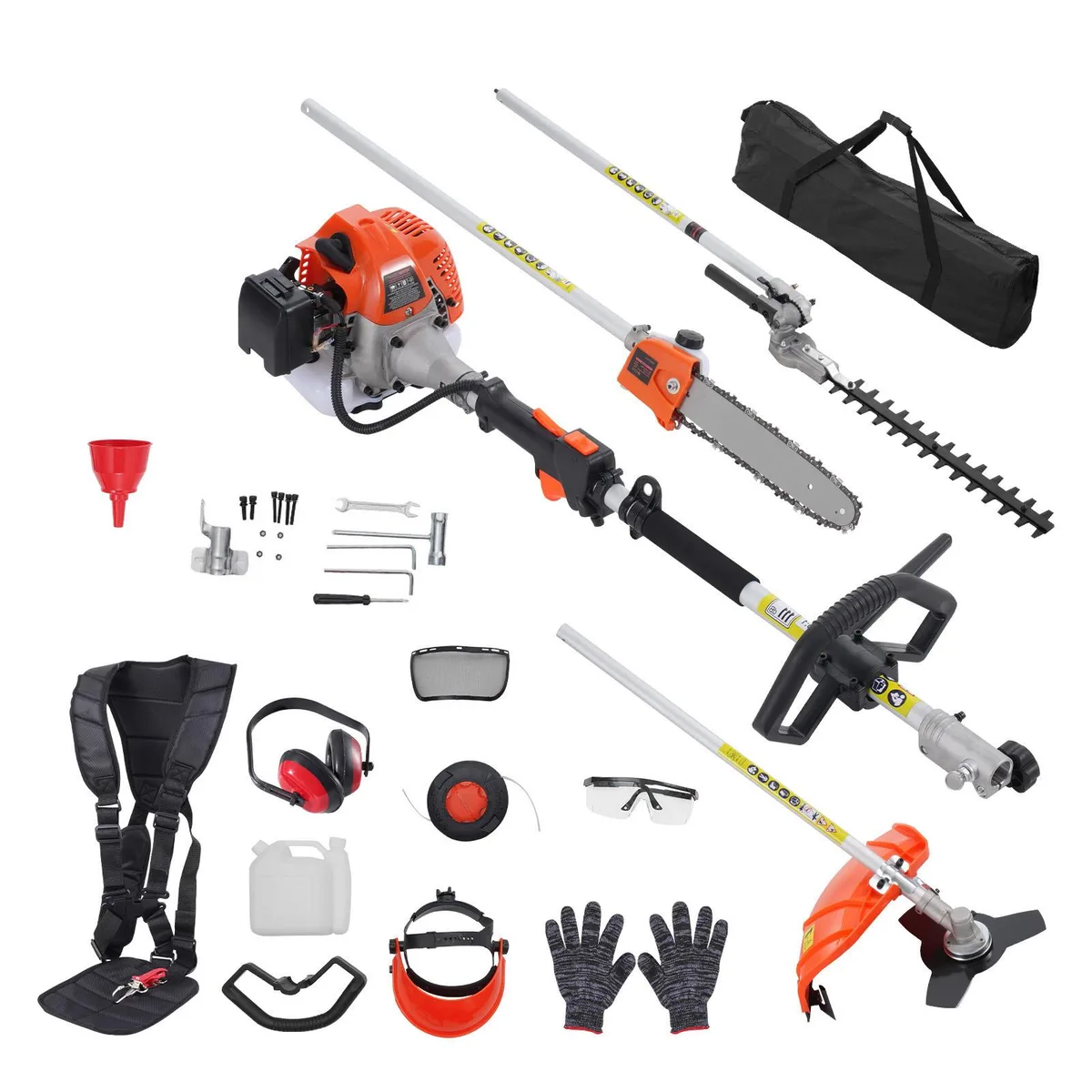 VEVOR VEVOR 26CC 5-in-1 Gas Trimmer with Extension Pole — product photo