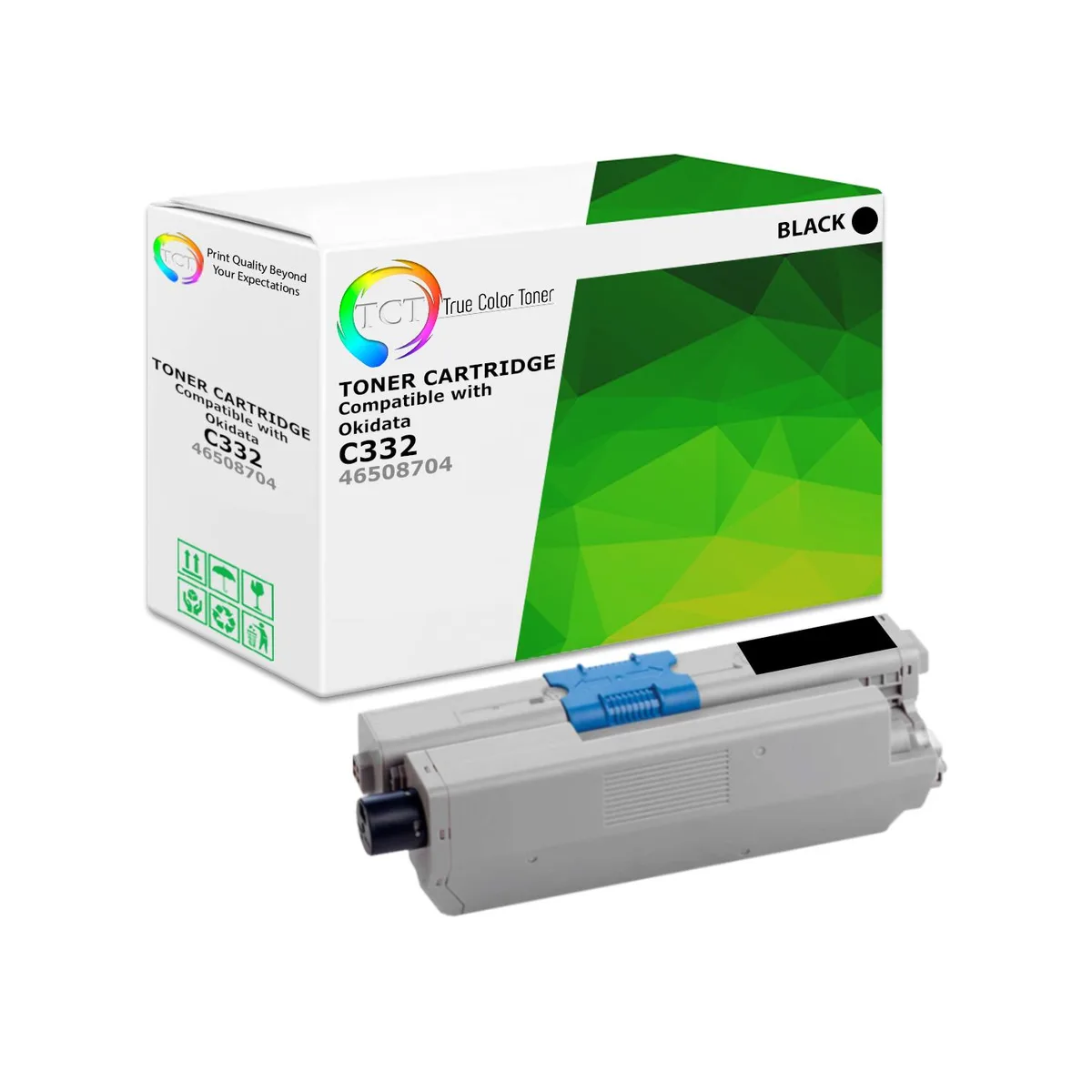 True Color Toner True Color Toner 46508704 Black Toner Cartridge 3500 Pages — product photo