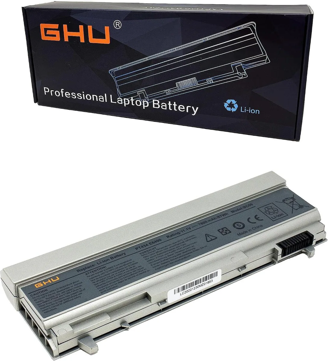 TAURKENAM TAURKENAM 87 Whr 9-cell laptop battery for Dell Latitude E6400 E6410 E6500 E6510 — product photo