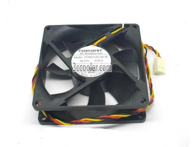 Zyvpee Zyvpee PV802512L 8025 12V .2A 3-pin case fan — product photo