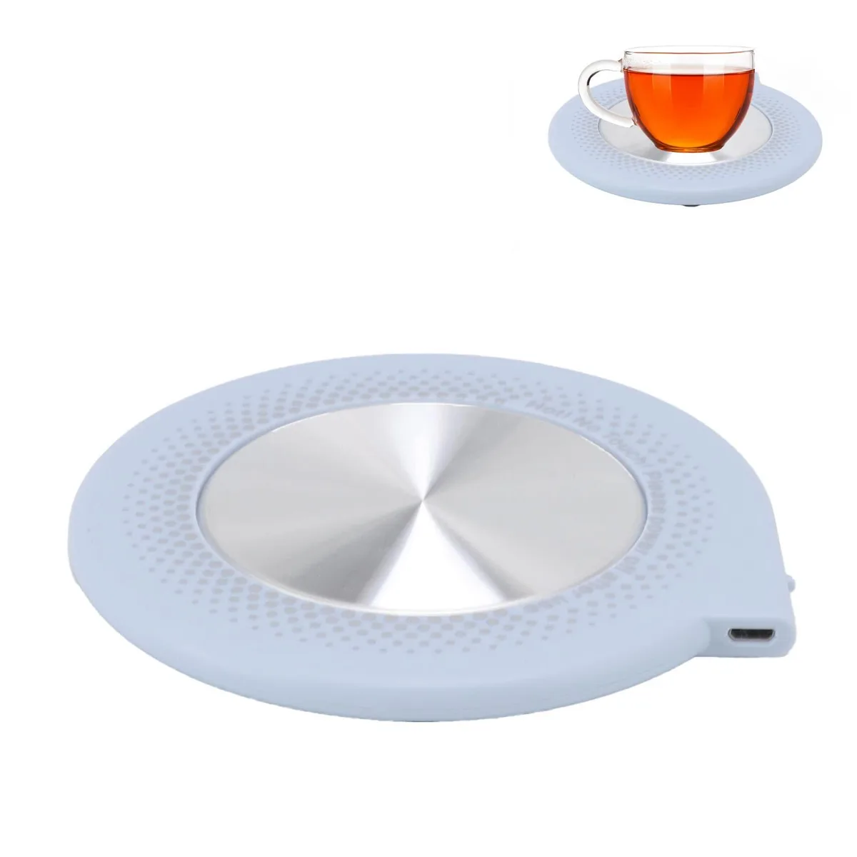  EIMSOAH USB Cup Warmer 55°C 10W Blue — product photo