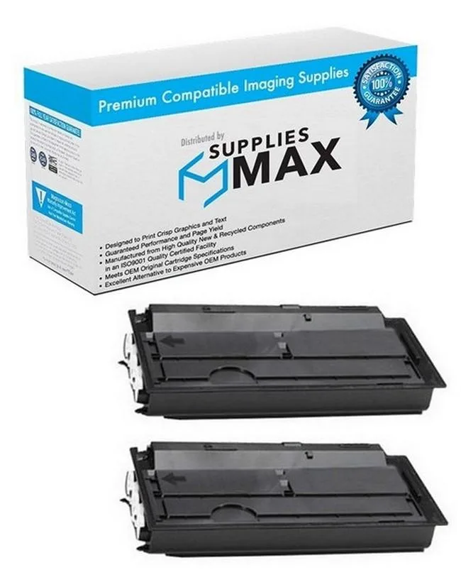 SuppliesMax SuppliesMax Black Toner Cartridge 2-Pack 35000 Pages for Kyocera TASKalfa 3510i 3511i TK-7207 — product photo