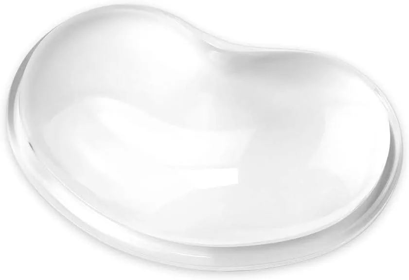 Emerson Emerson Wrist Rest Pad Transparent 4.33 x 2.76 x .79 in — product photo