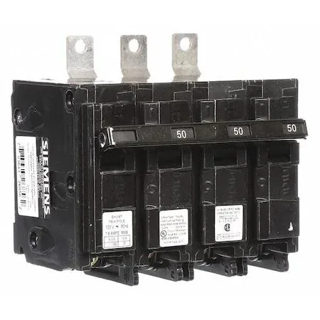 SIEMENS SIEMENS B35000S01 Miniature Circuit Breaker 50A 3 Pole 120/240V — product photo