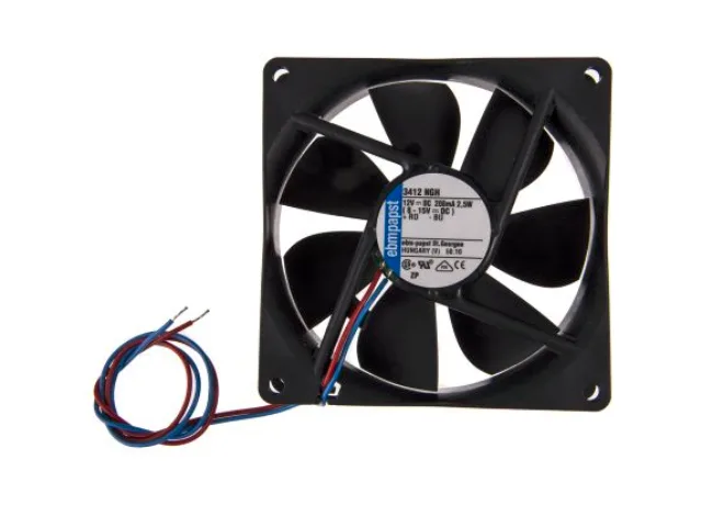 Fans Fans 3412NGH 9225 12V 2.5W 92mm case fan — product photo