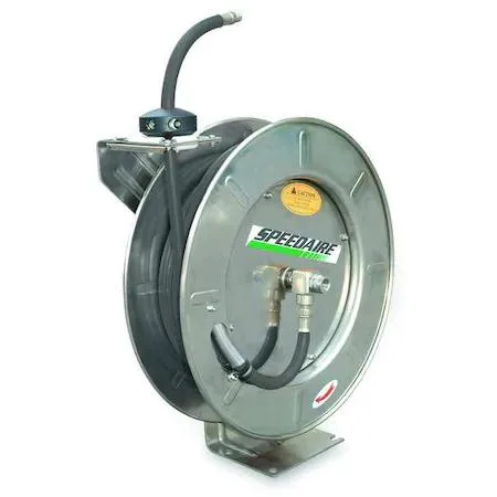 SPEEDAIRE SPEEDAIRE 2CUD4 Spring Return Hose Reel 1/2 in 50 ft — product photo