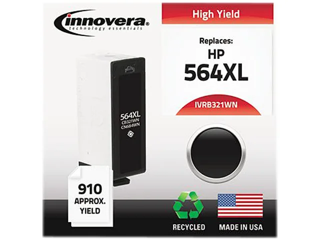 Innovera Innovera IVRB321WN black ink cartridge 550 pages — product photo