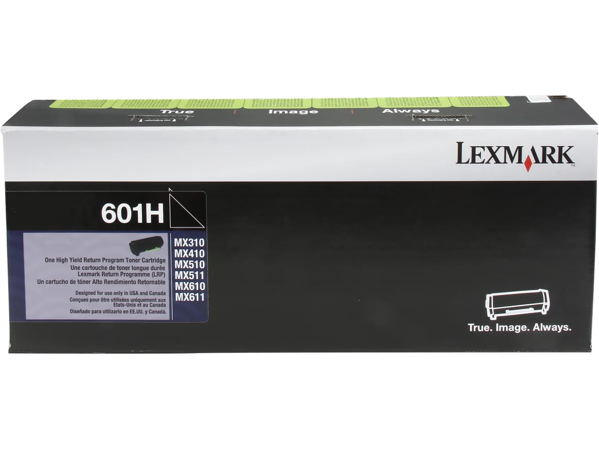 Lexmark Lexmark 60F1H00 High Yield Return Program Toner Cartridge Black 10000 Pages — product photo