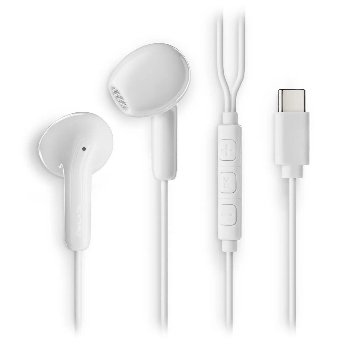NGS NGS Cross Glide White USB-C In-Ear Headphones — product photo