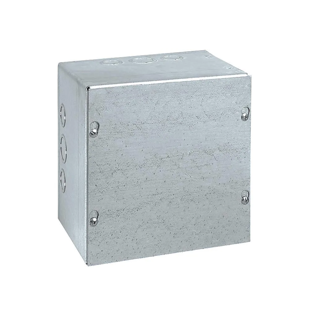 Wiegmann Wiegmann SC121504GNK enclosure 12×15×4 in galvanised steel — product photo