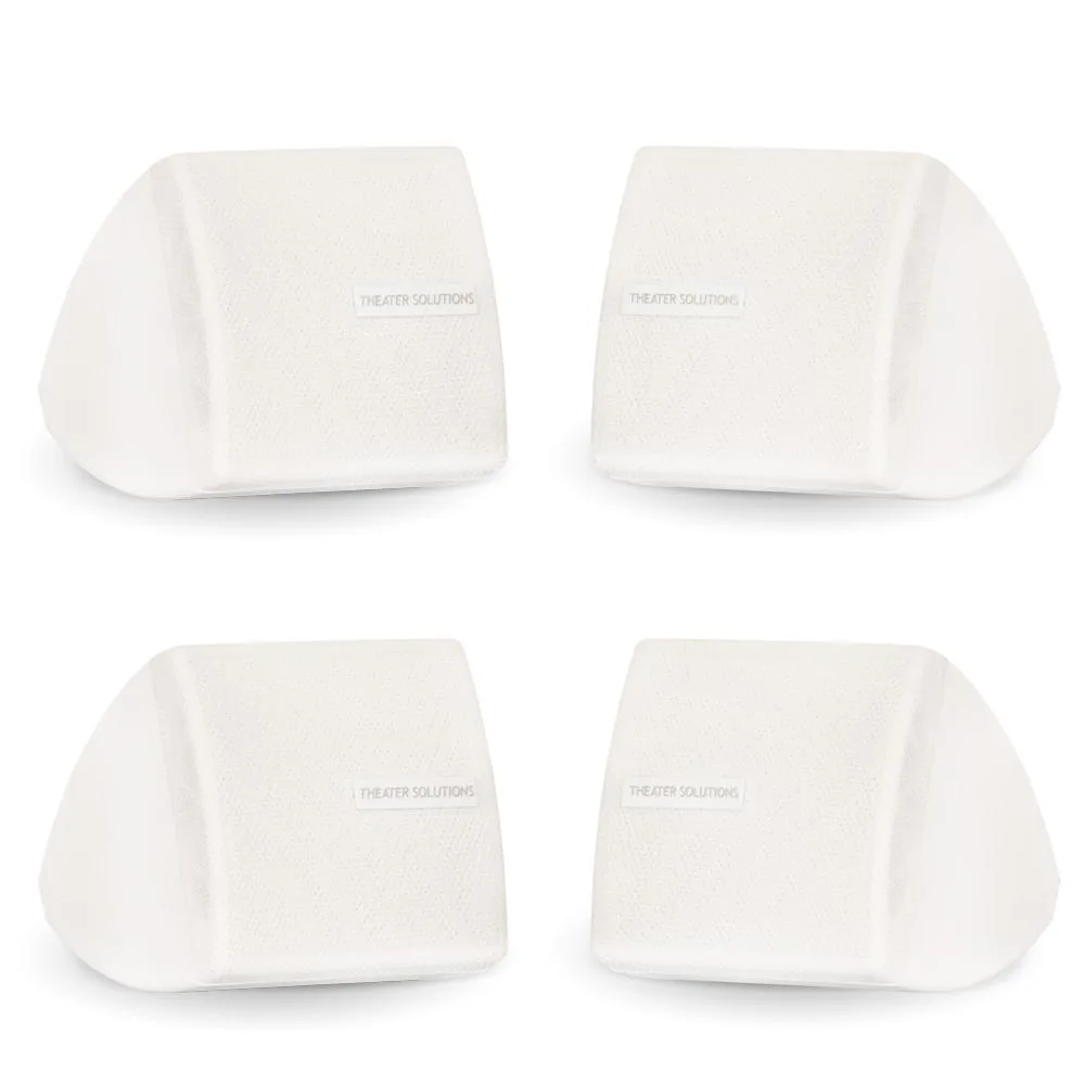Theater Solutions Theater Solutions TS30W White On-Wall Speakers 4-Pack — product photo