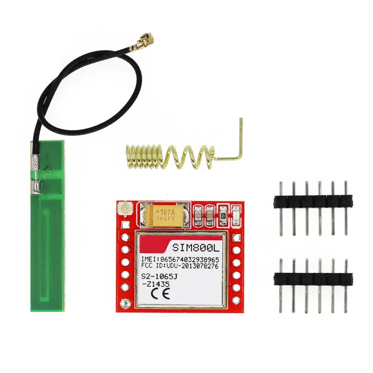 DUTTY D-001 SIM800L GPRS Development Board Quad Band 850/900/1800/1900MHz 3.7-4.2V — product photo