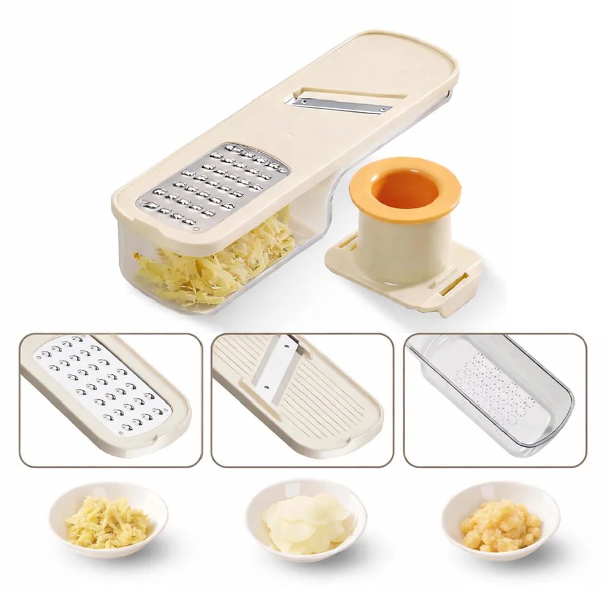 365Home MN0 3-in-1 garlic grinder food processor — product photo
