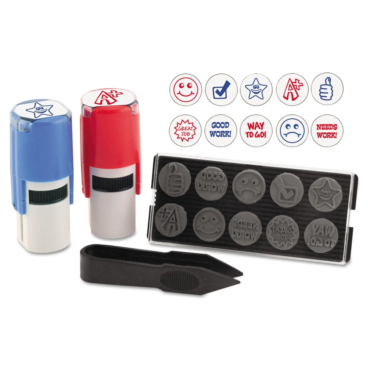U. S. Stamp &amp; Sign U. S. Stamp &amp; Sign 4630 Self-Inking Stamp 10 Dies — product photo