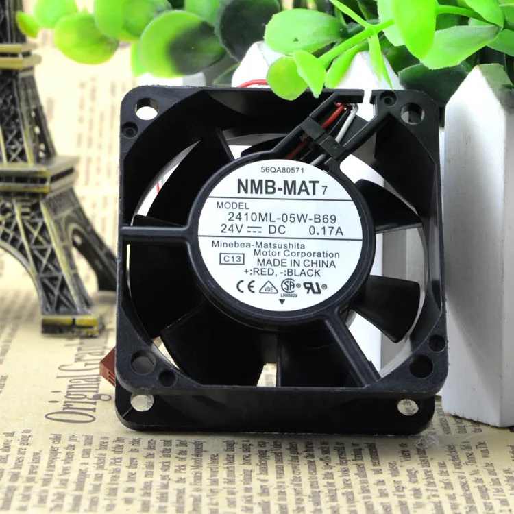Fans Fans 2410ML-05W-B69Bearing 6025 24V .17A case fan — product photo
