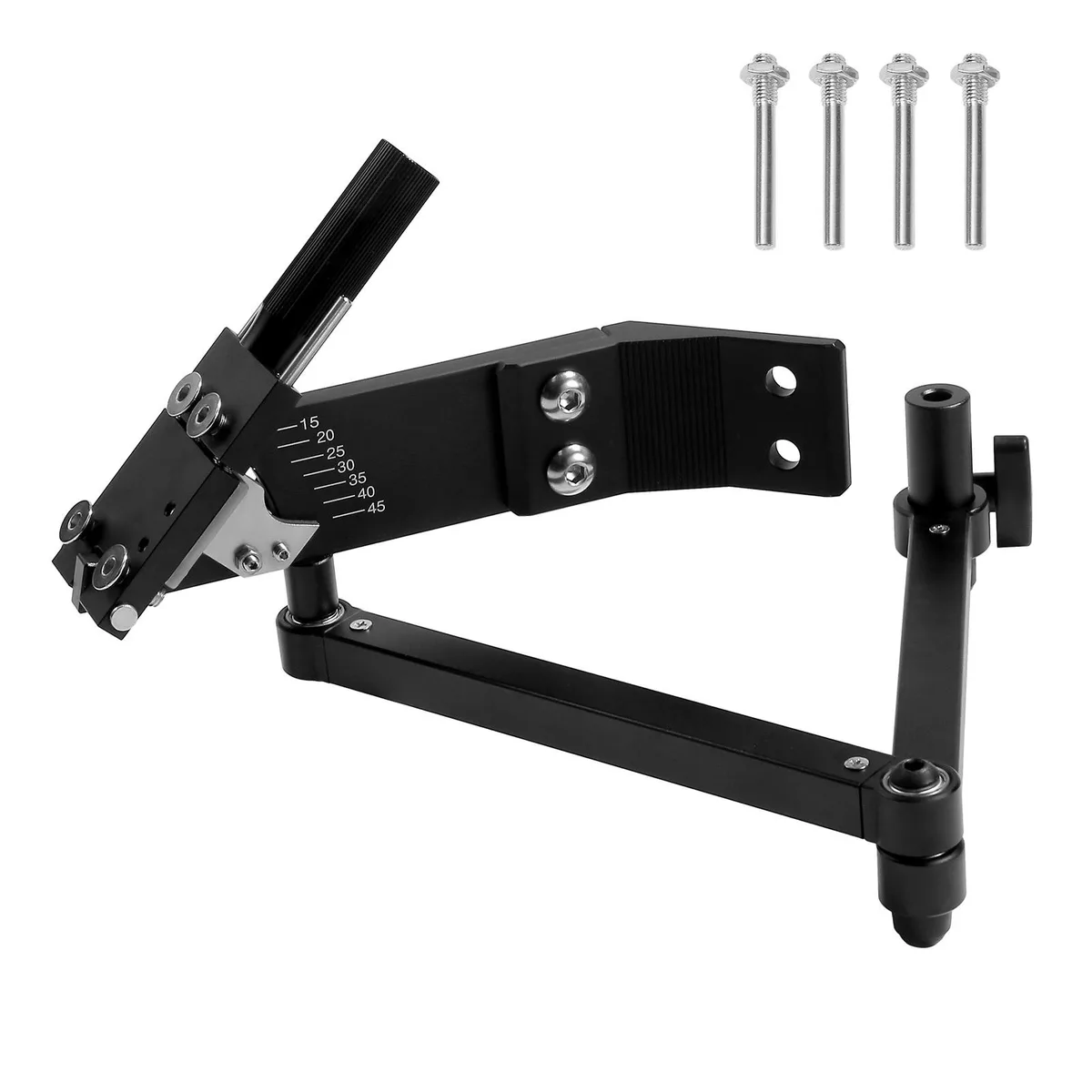 VEVOR VEVOR Lawn Mower Blade Sharpener 15°-45° 4 Adapter Pins Ball Bearing 25mm Handle — product photo