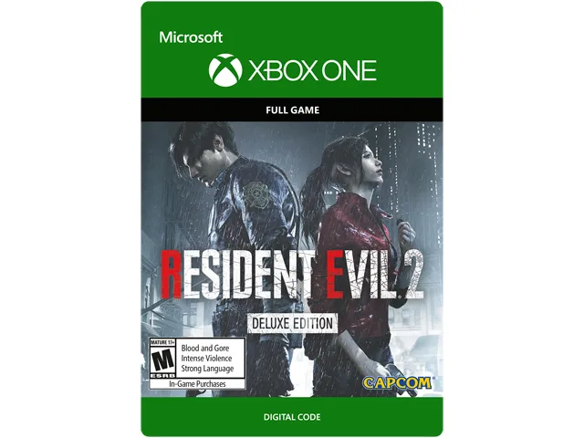 Capcom Capcom G3Q-00659 Resident Evil 2 Digital Deluxe Edition Xbox One downloadable game — product photo