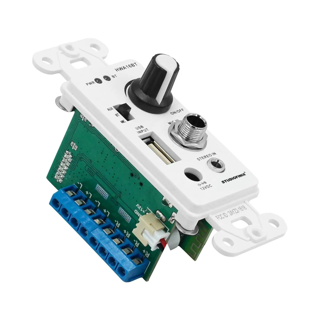 V2 Technologies V2 Technologies 4-Channel In-Wall Audio Receiver Wall Plate — product photo