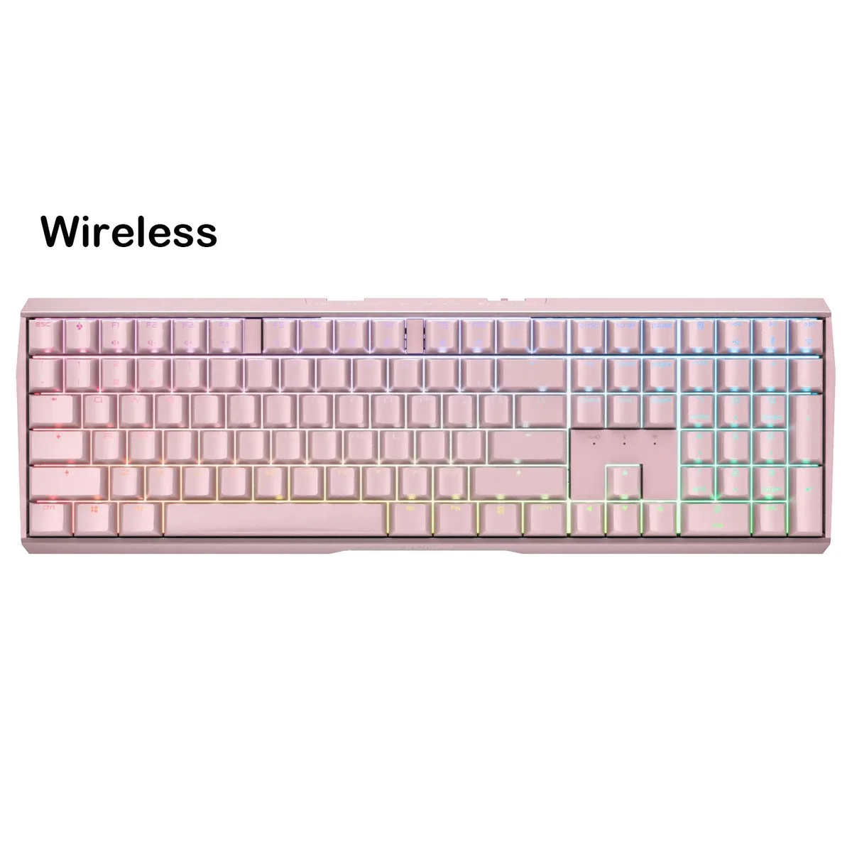 Cherry Cherry MX3.0S RGB Pink Tea Switch 108 Keys Gaming Keyboard — product photo