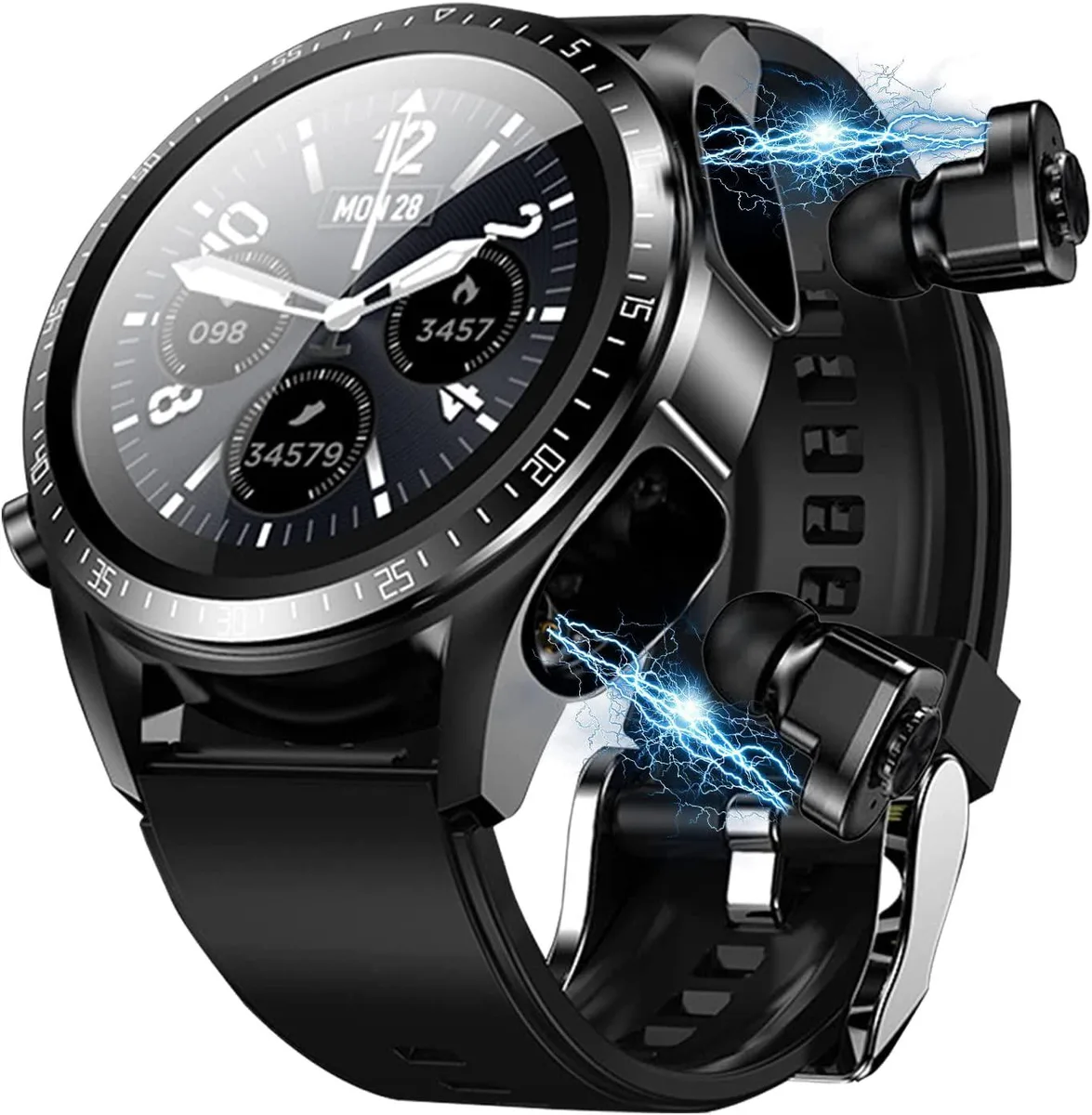 TROPRO TROPRO 2 in 1 Smart Watch with Wireless Earbuds — product photo
