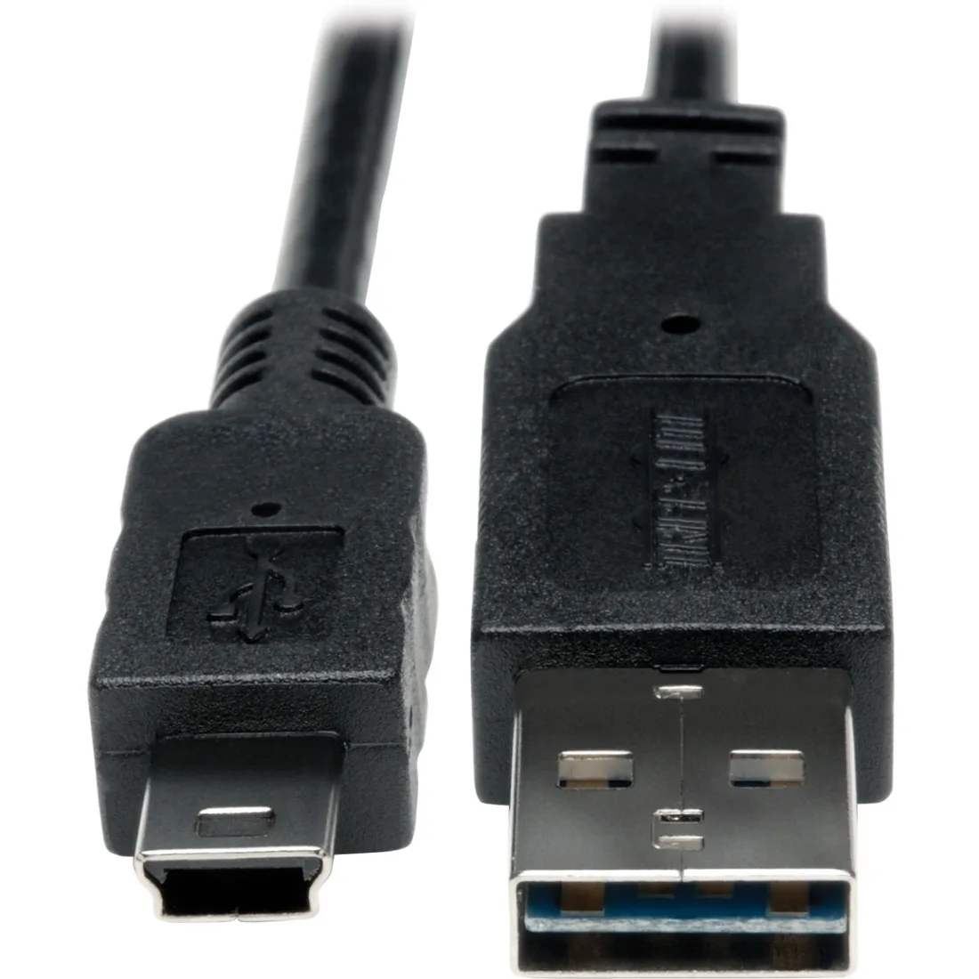 Tripp Lite Tripp Lite UR030-001 USB cable 1 ft USB 2.0 Type A to Mini B — product photo