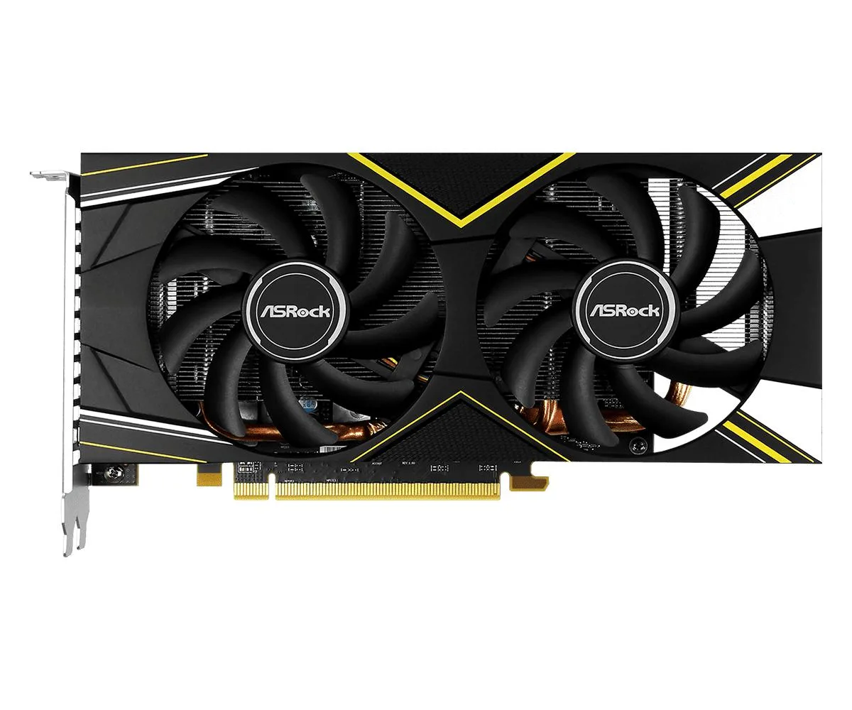 ASRock ASRock Radeon RX 5500 XT Challenger D 8G OC graphics card — product photo
