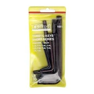 Eklind Eklind 10810 10 Piece Torx L-Shape Key Set T10-T55 — product photo
