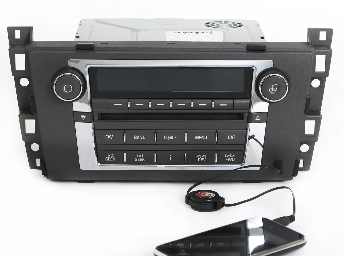 1 Factory Radio 1 Factory Radio 25808215 Cadillac DTS SRX 2007-2009 AM FM 6 Disc CD Receiver — product photo
