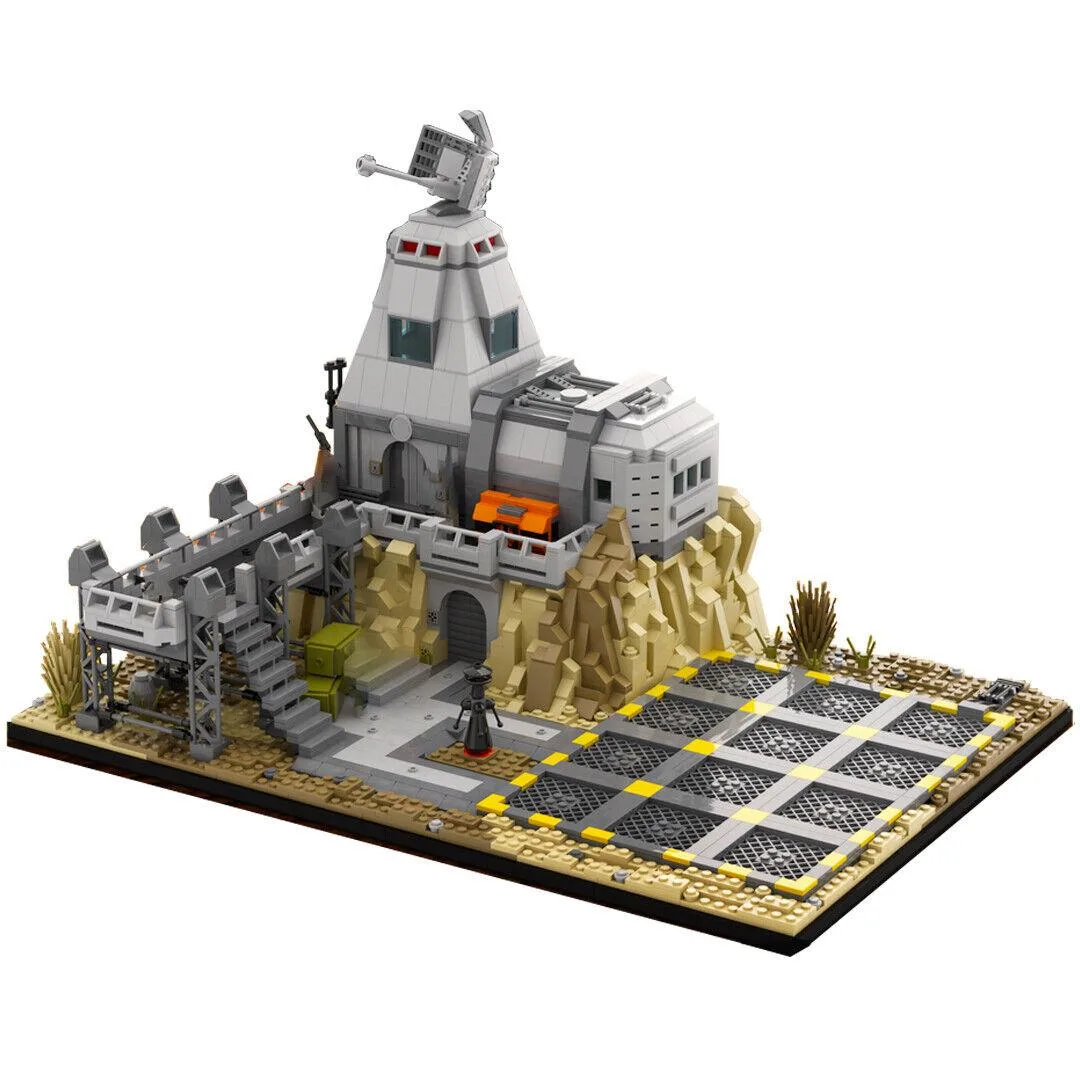 ZITIANYOUBUILD ZITIANYOUBUILD Empire Base on Tatooine MOC Building Set 1927 Pieces — product photo