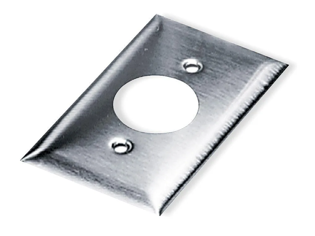 Hubbell Incorporated Hubbell Incorporated SS7 Stainless Steel Switch Plate, 1 Gang, 1.4 in Opening — product photo