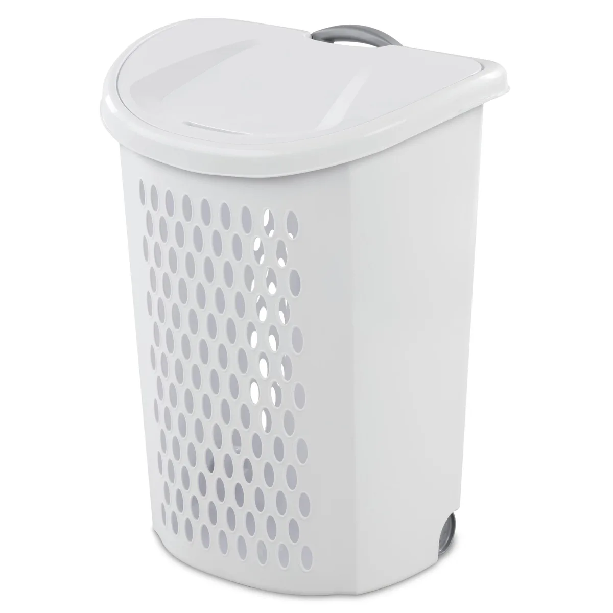 Sterilite Sterilite Ultra Wheeled Hamper White 2 Bushel — product photo