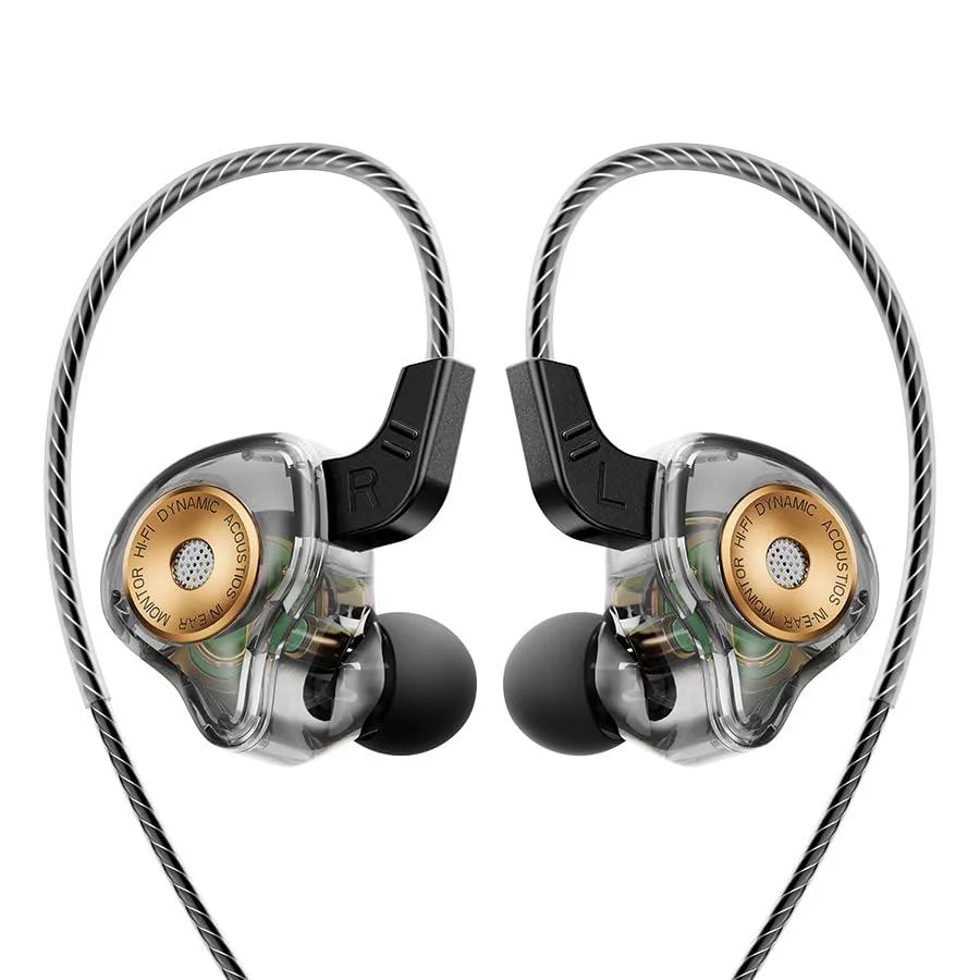 LORDWORLD LORDWORLD QKZ AK6 Ultra Wired Gaming Earbuds Black — product photo