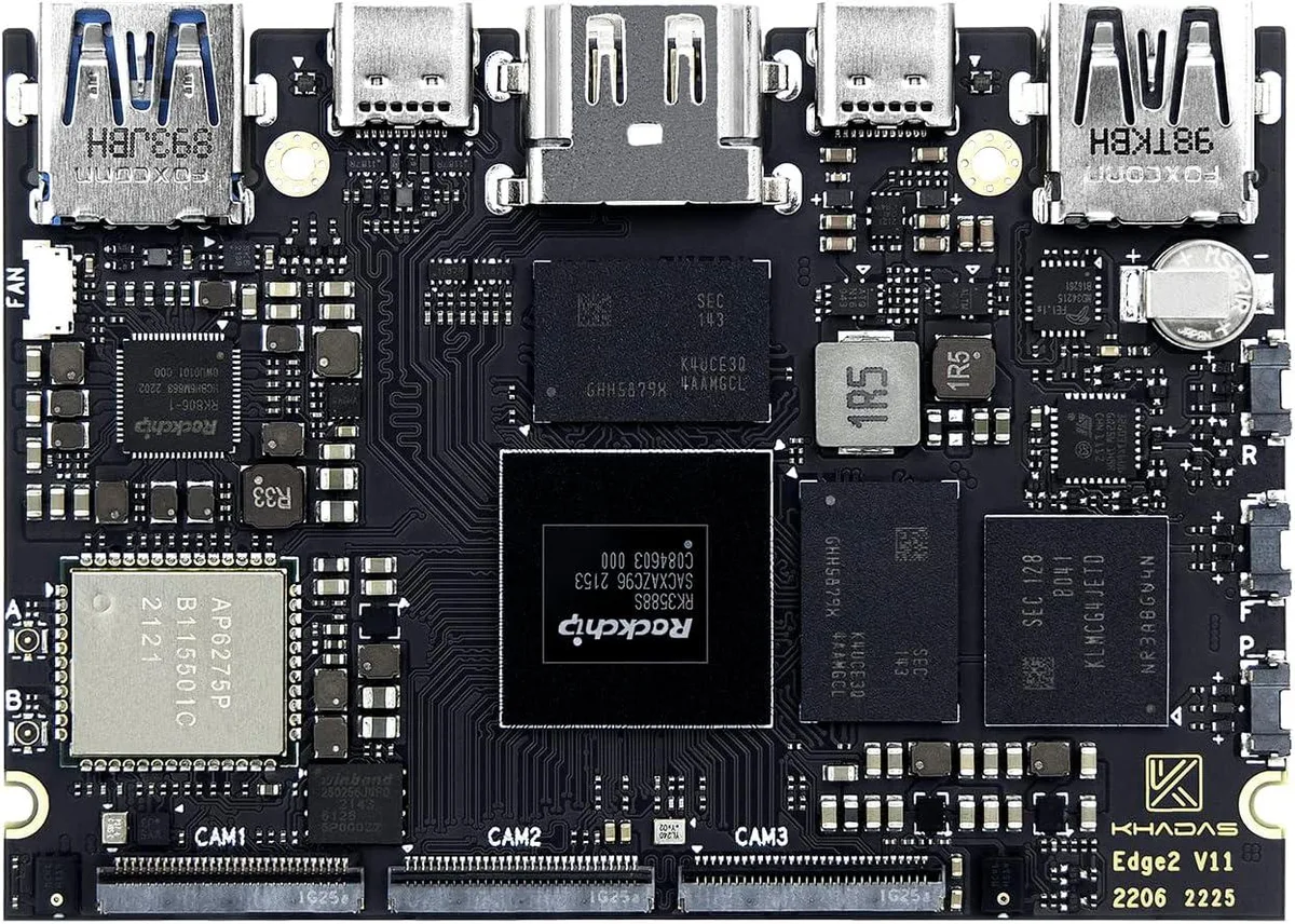 Khadas Khadas Edge2 RK3588S 16GB 64GB development board — product photo