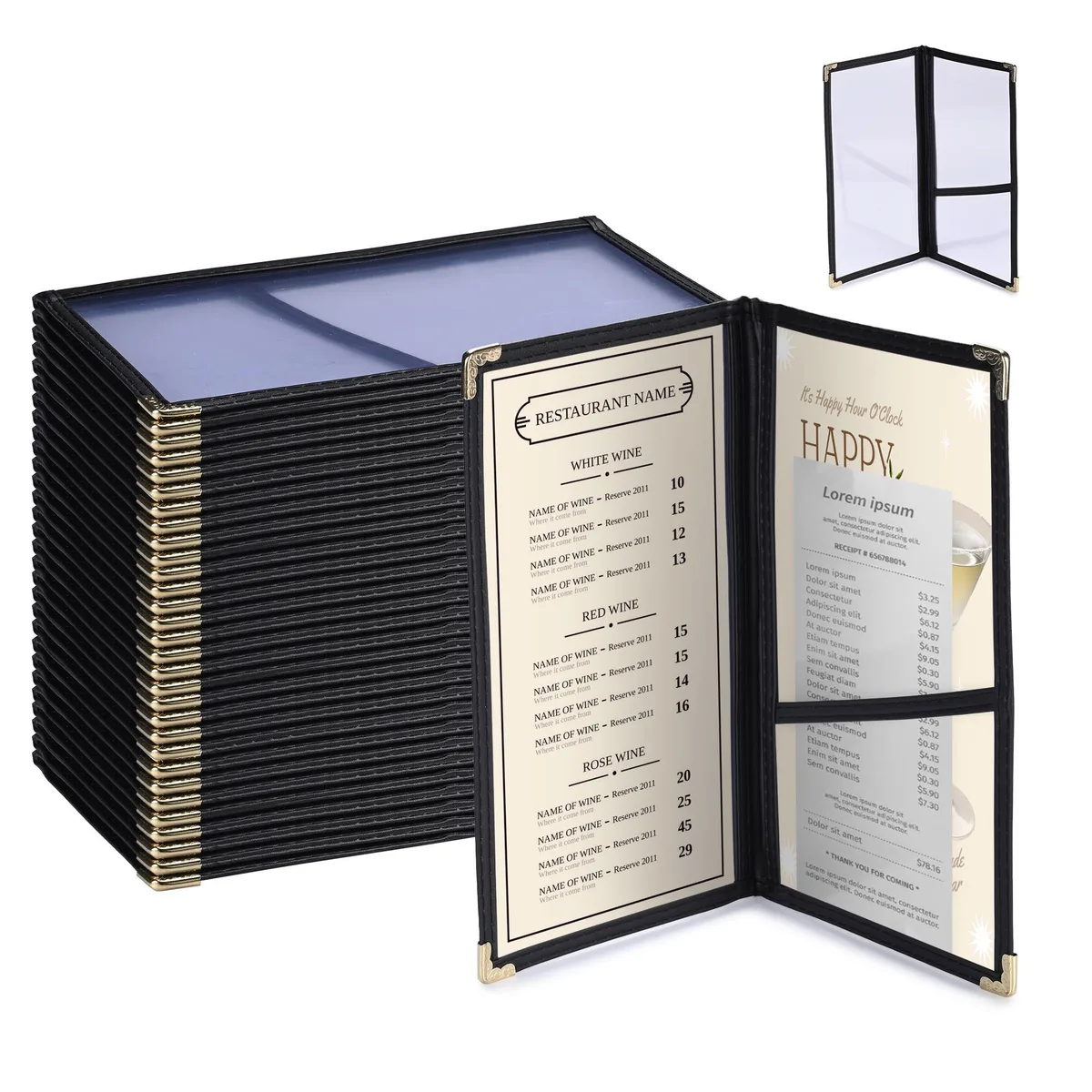 Yescom USA, Inc. Yescom USA, Inc. 26MNC031-69C2-06-30 Check Presenter Set 30 Pcs accessory — product photo