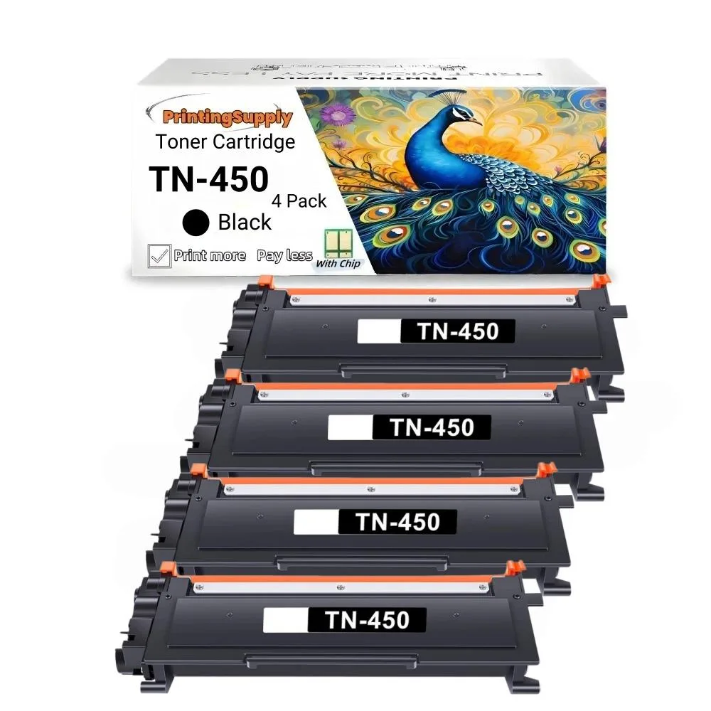 Ninestar Technology Ninestar Technology TN450 toner cartridge 4 pack high yield black — product photo