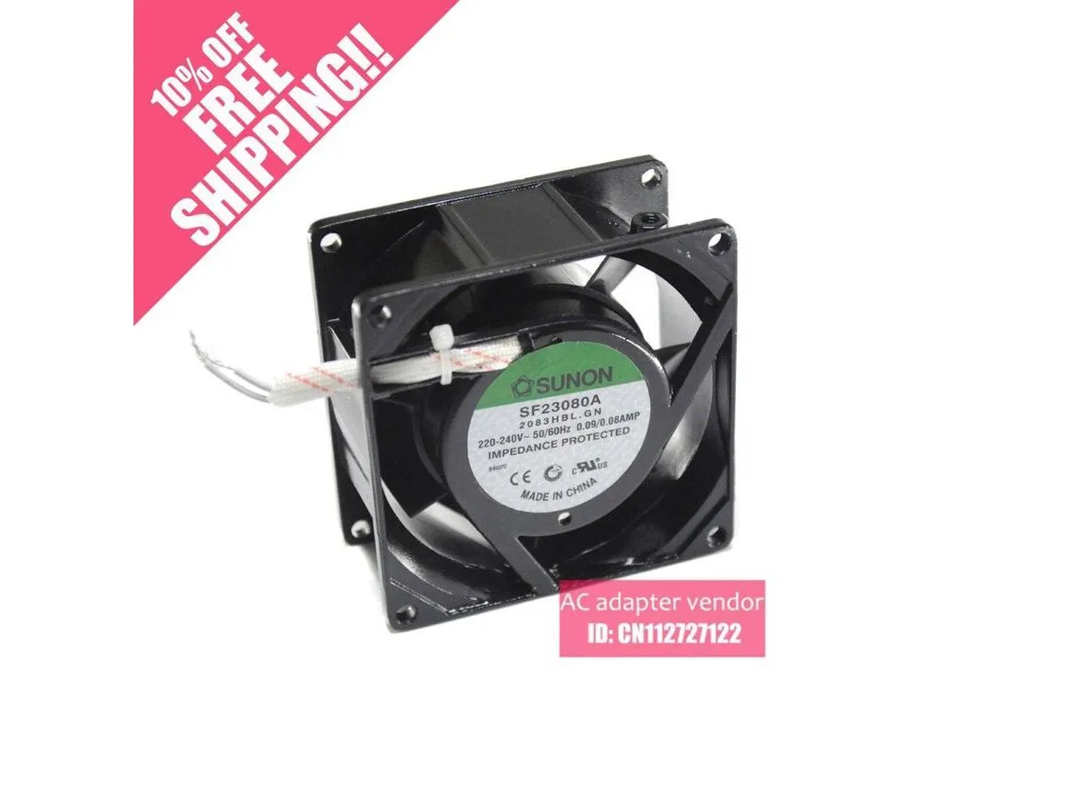 Fans Fans SF23080A 2083HBL.GN 8038 220V 8cm case fan — product photo