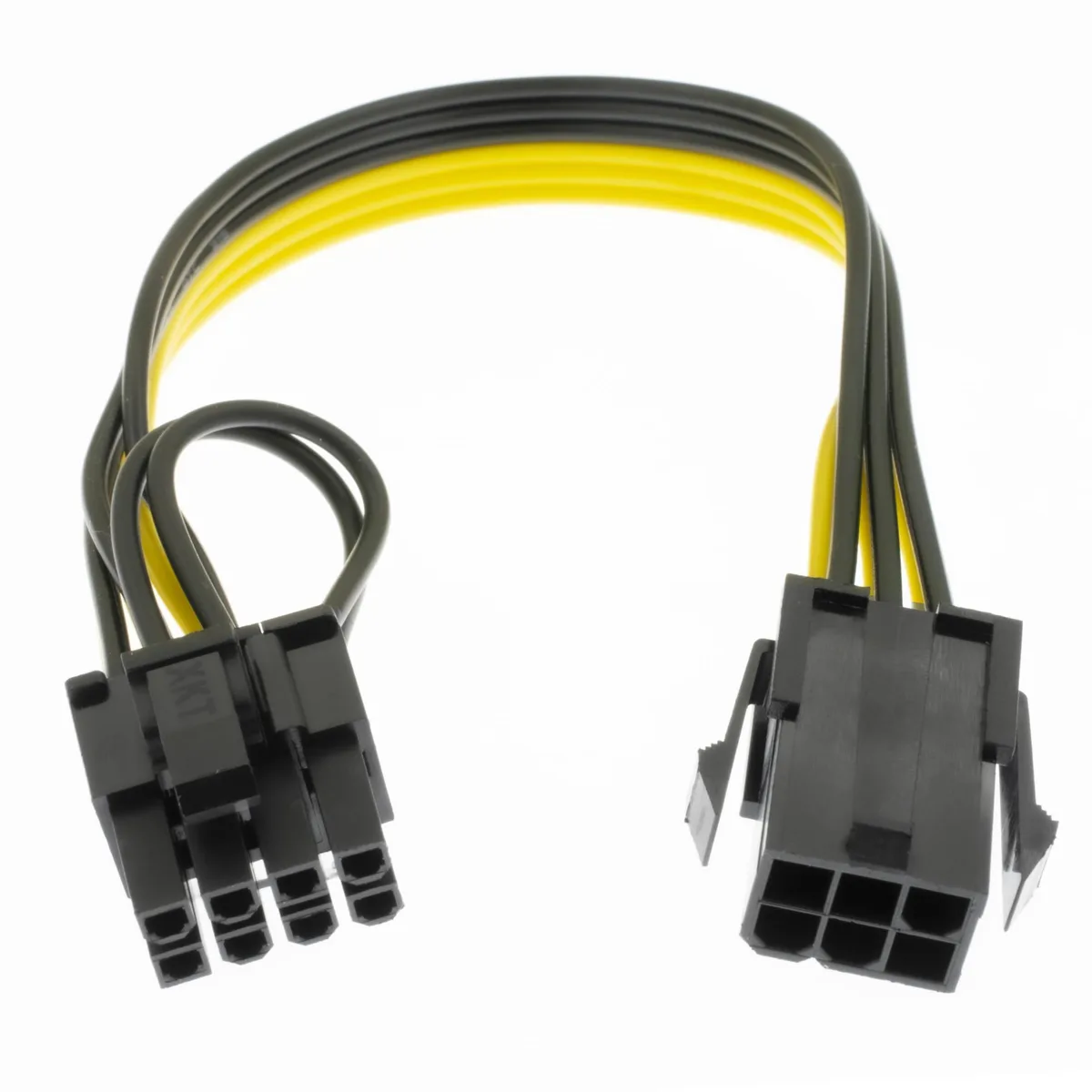  YiKaiEn YKN-XK-6P-001-22cm 6 Pin Female to 8 Pin Male GPU Power Cable 22cm — product photo