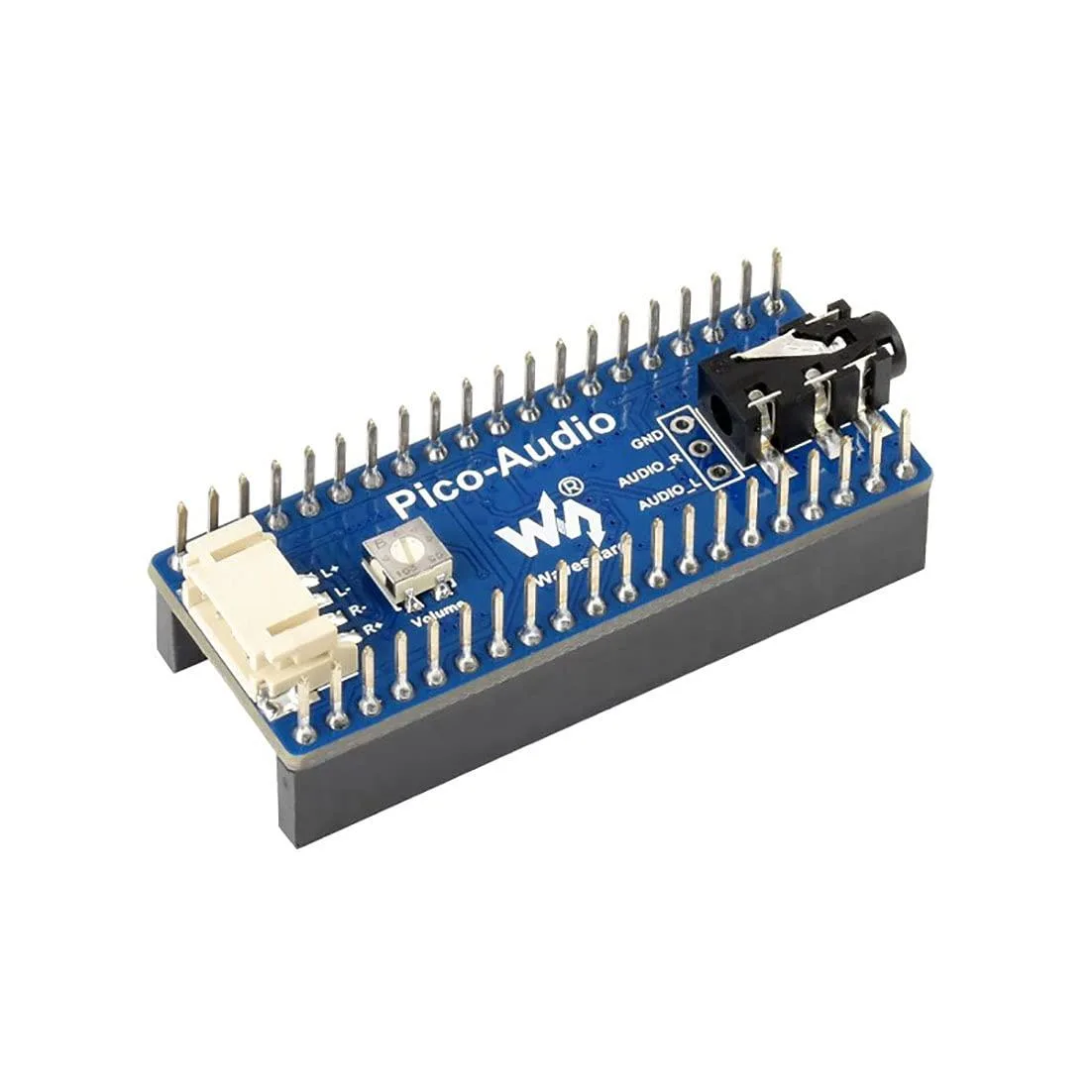 LORDWORLD LORDWORLD Audio Expansion Module for Raspberry Pi Pico 3.5 mm jack 384000 Hz sampling — product photo