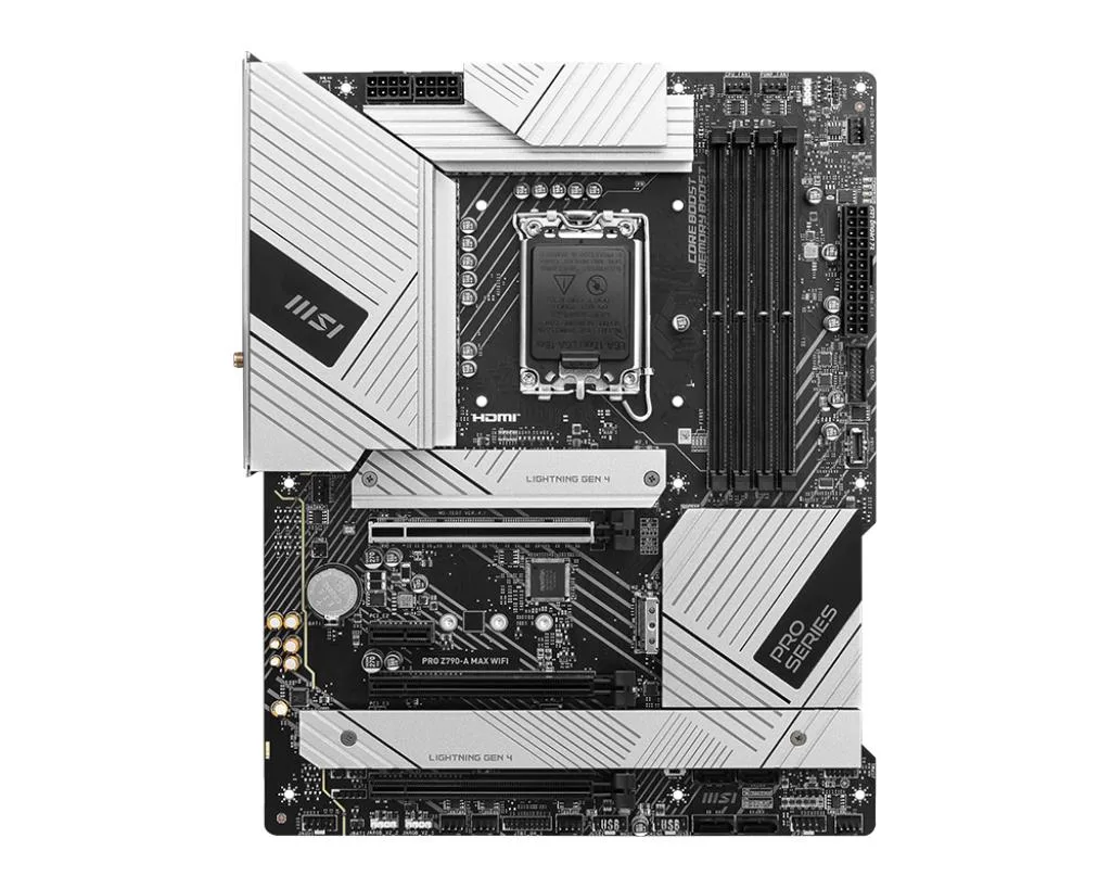 MSI MSI Z790 PRO Z790-A MAX WIFI Intel motherboard — product photo