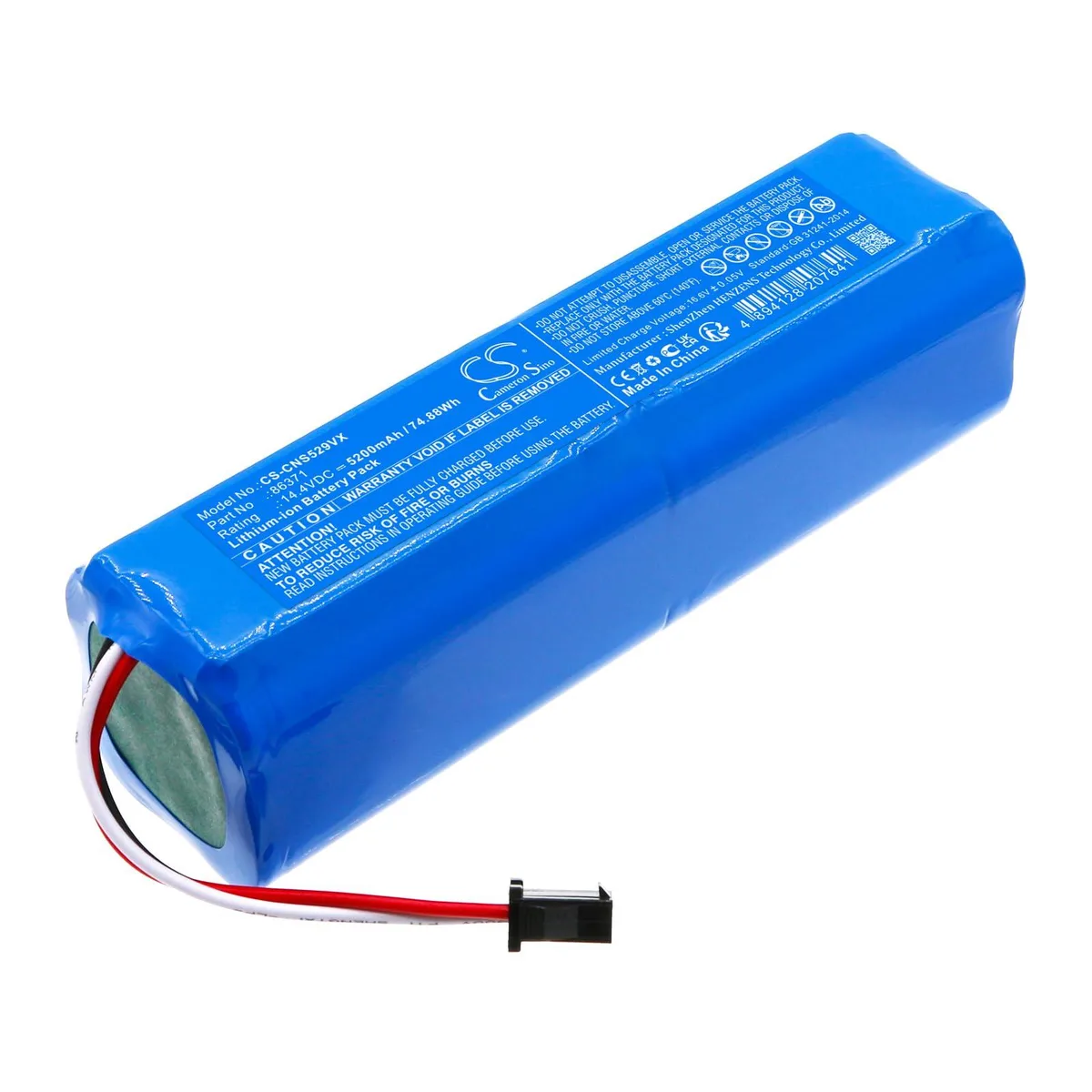  Cameron Sino 5200mAh 14.4V Battery for CECOTEC Conga 5290 8290 — product photo