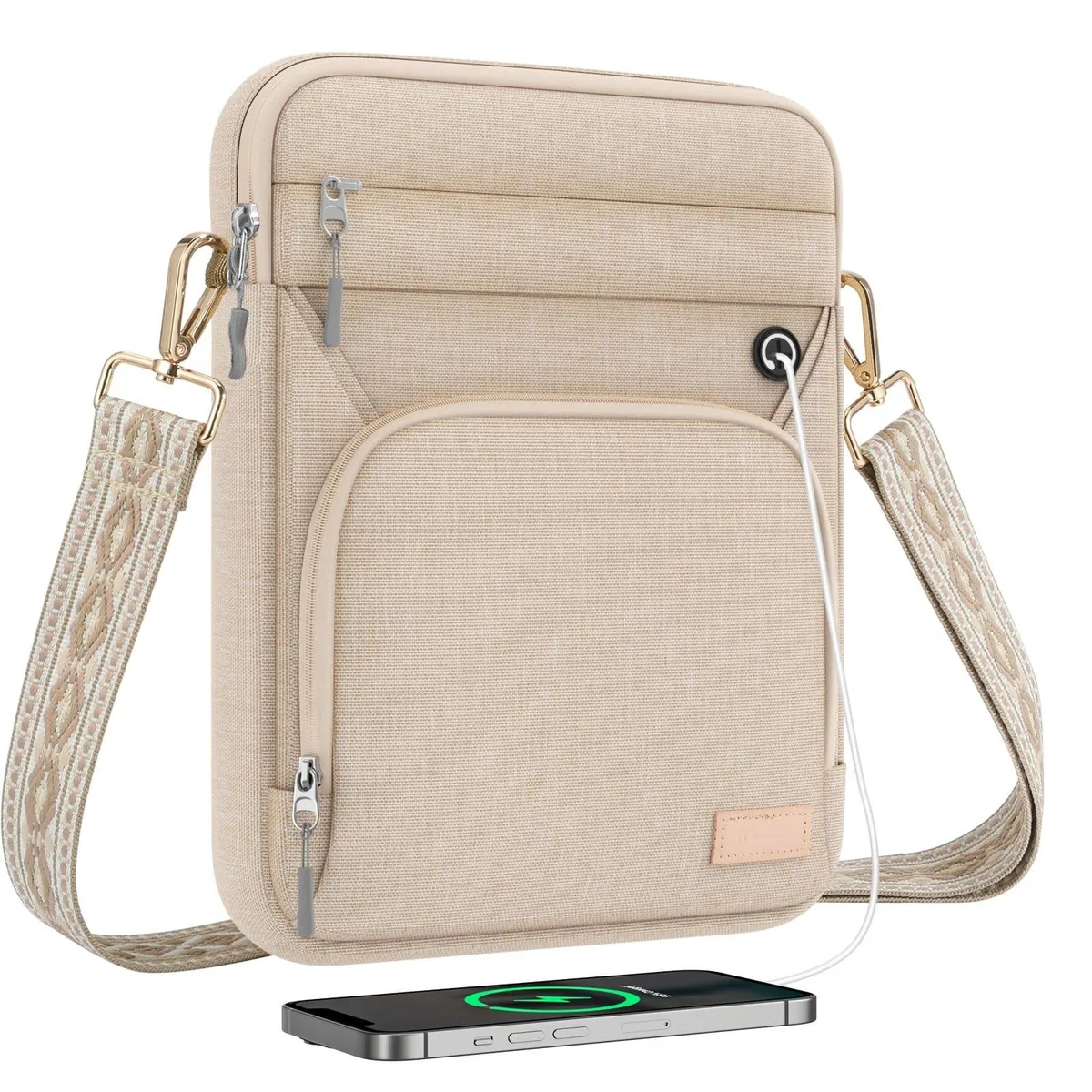 Moko Moko 9-11 Inch 360 Protective Tablet Sleeve Bag Sand — product photo