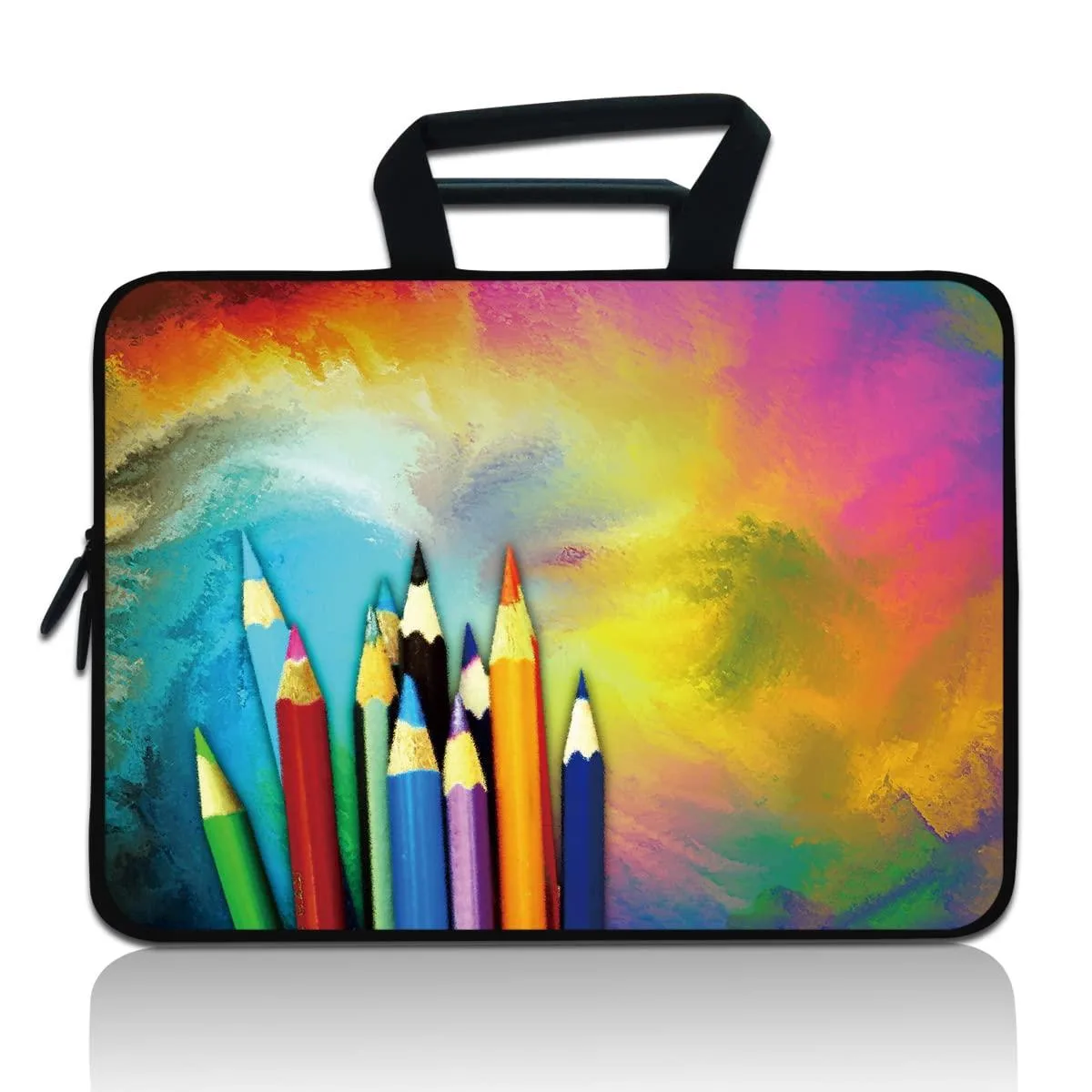  HKAENE 7-9 inch Tablet Sleeve Neoprene Pencils 24 cm — product photo