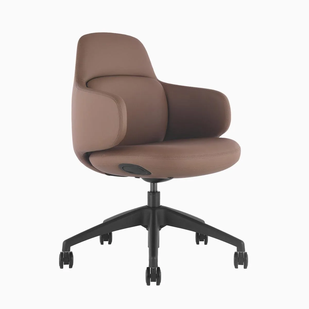 Desky Desky Arco Office Chair Dark Brown Microfiber Leather 135 kg — product photo