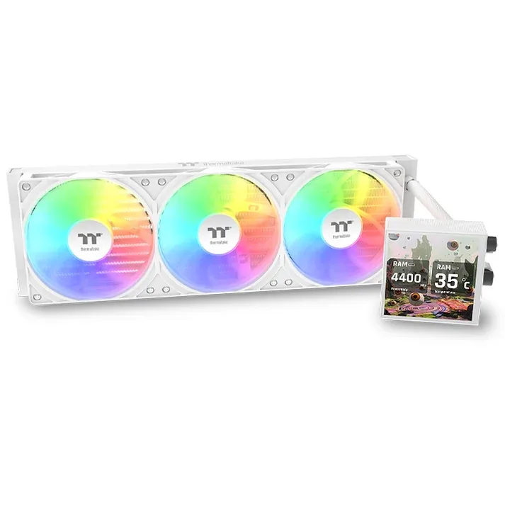 Thermaltake Thermaltake LB360 Ultra ARGB Sync Snow 360mm AIO liquid cooler CL-W508-PL12SW-A — product photo
