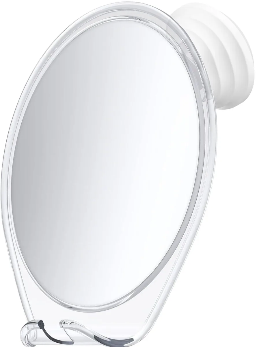  HoneyBull HB-SSMW Fogless Shower Mirror White — product photo